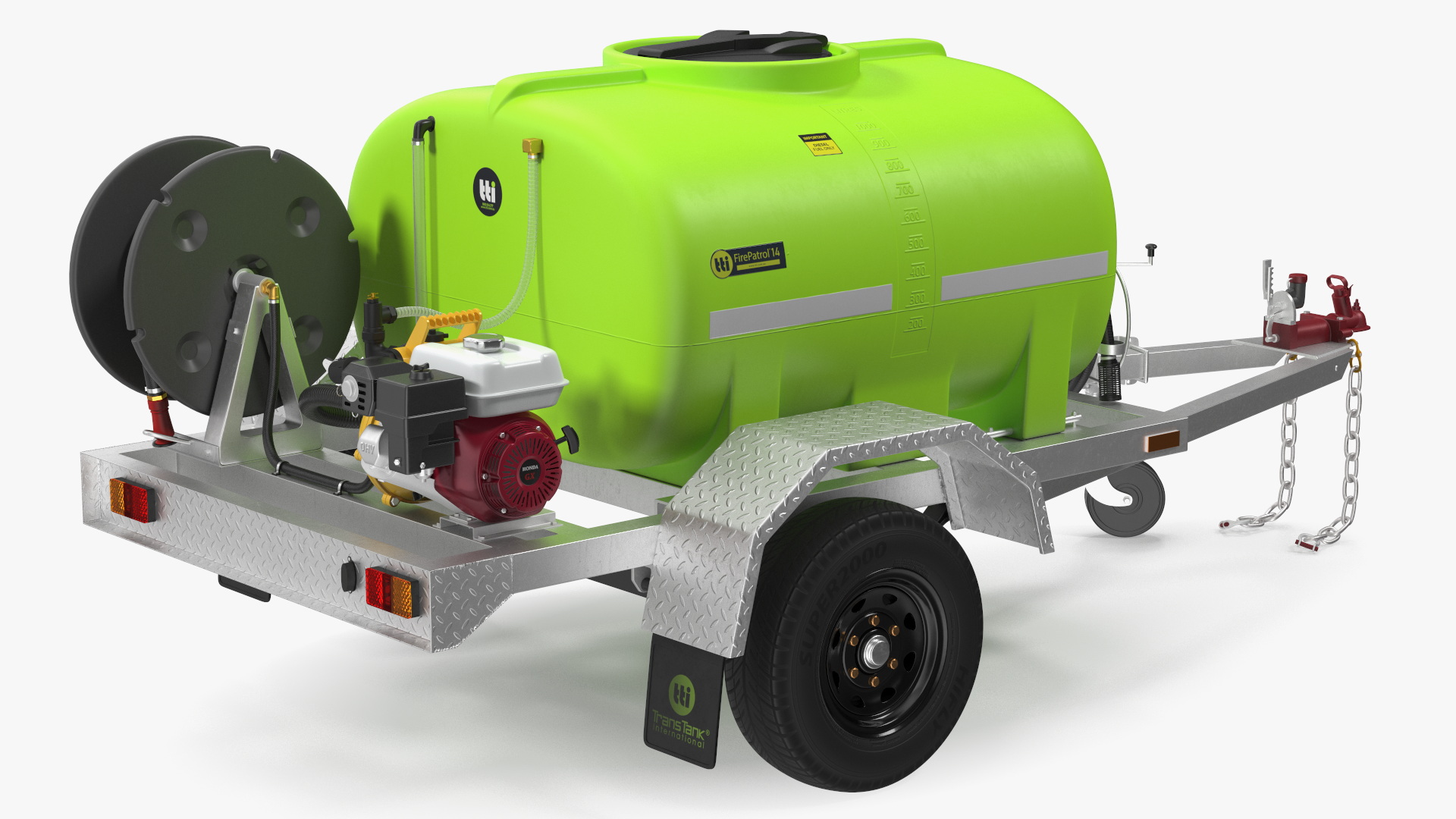 3D Fire Fighting Trailer