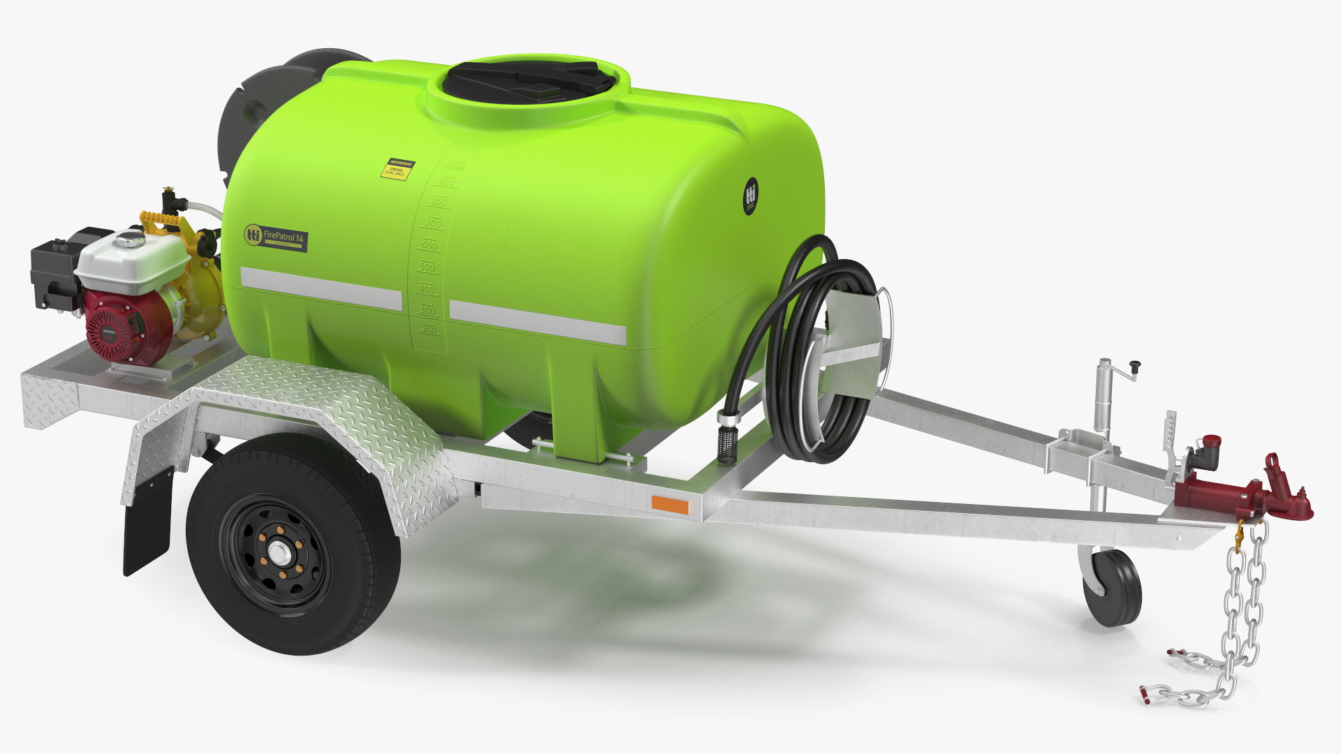 3D Fire Fighting Trailer