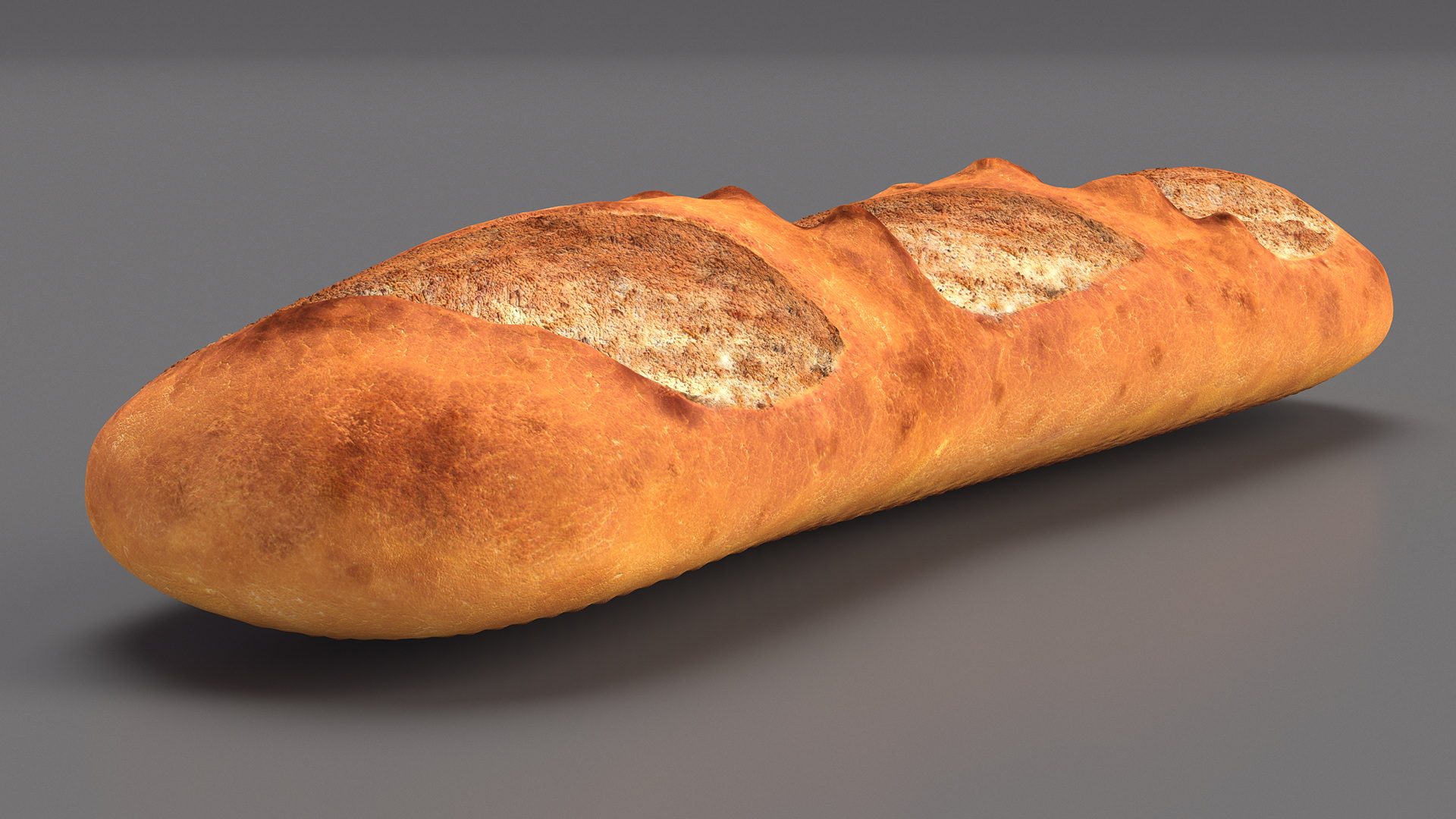 3D model Realistic French Baguette