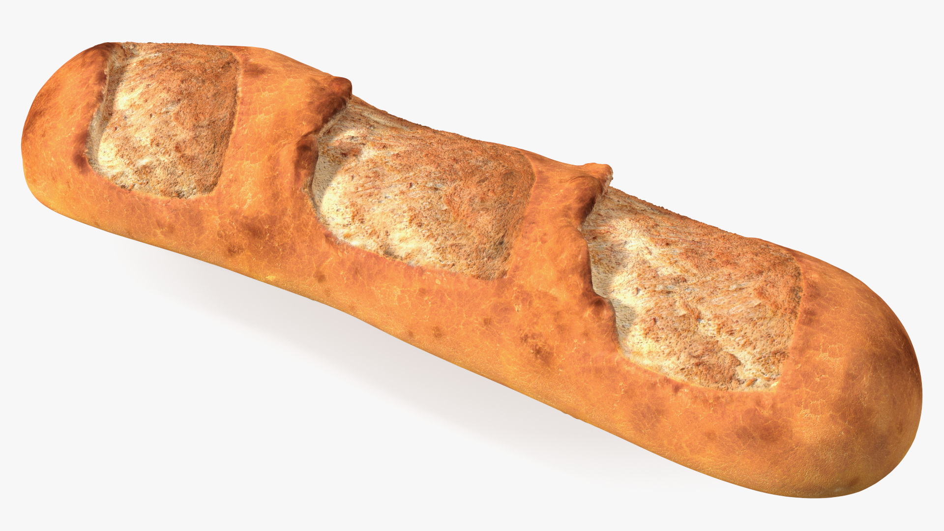 3D model Realistic French Baguette