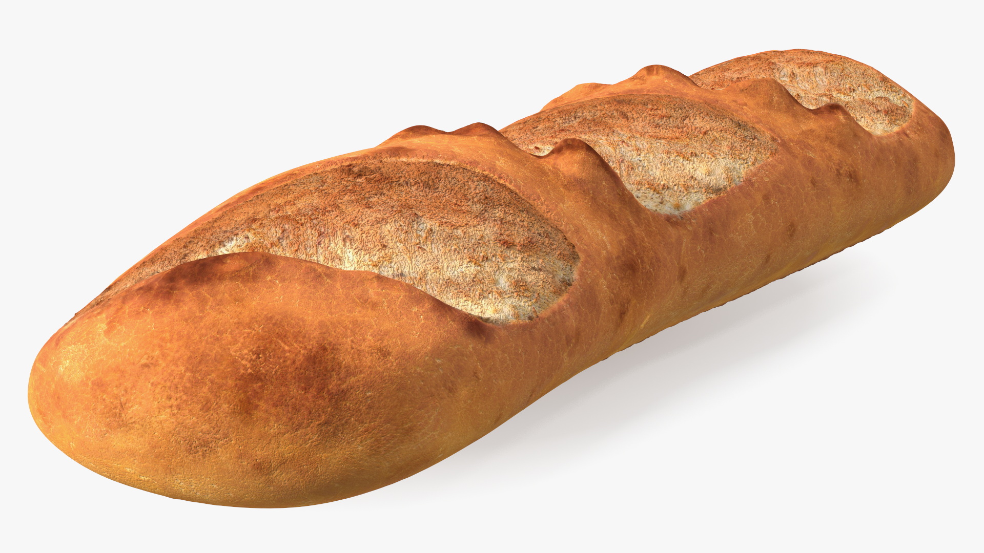 3D model Realistic French Baguette