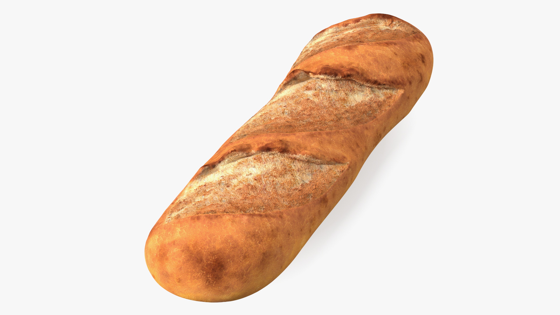 3D model Realistic French Baguette