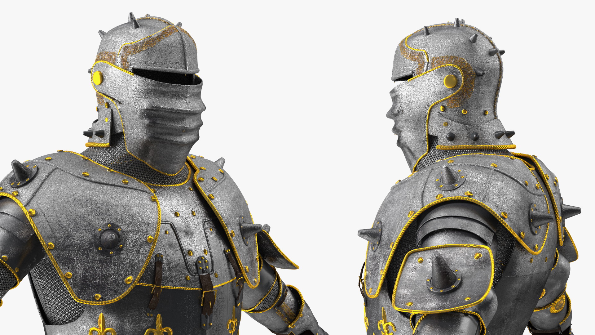 3D Medieval Knight Armor Suit