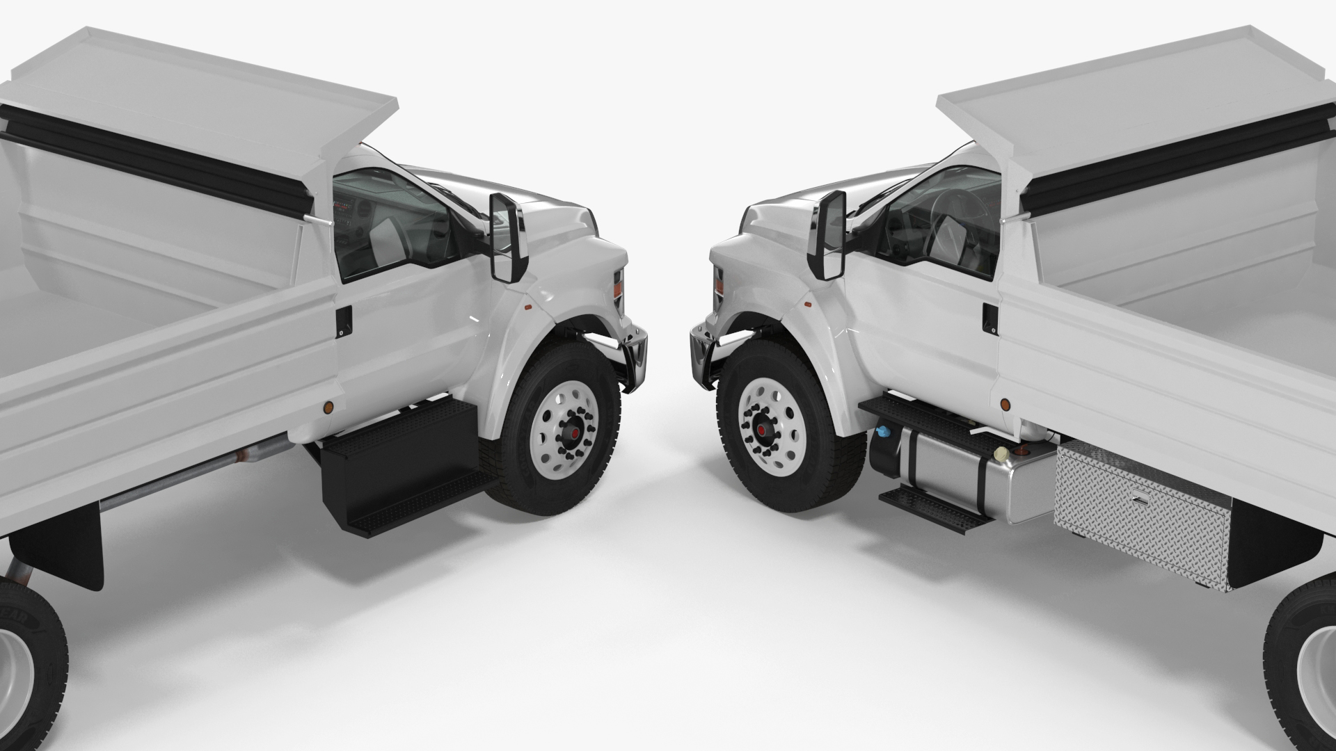 3D Ford F-650 Supertrack