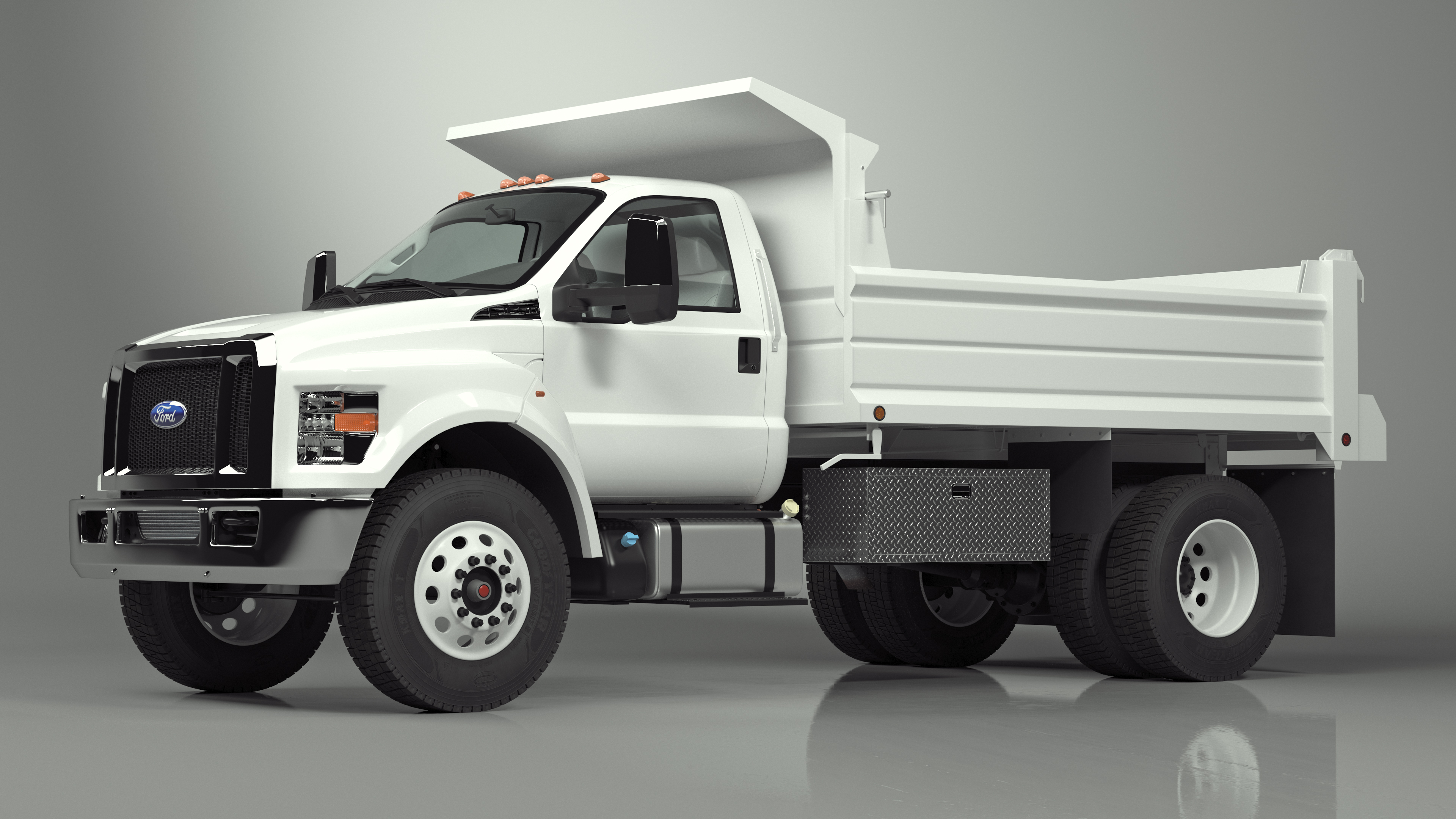 3D Ford F-650 Supertrack