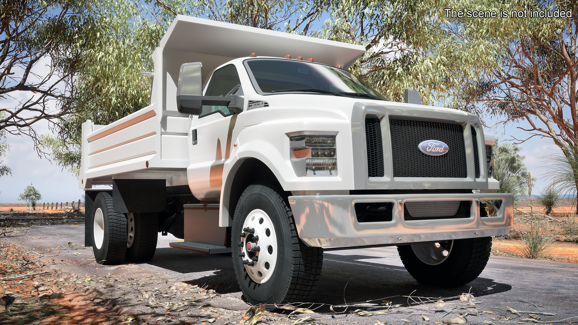 3D Ford F-650 Supertrack