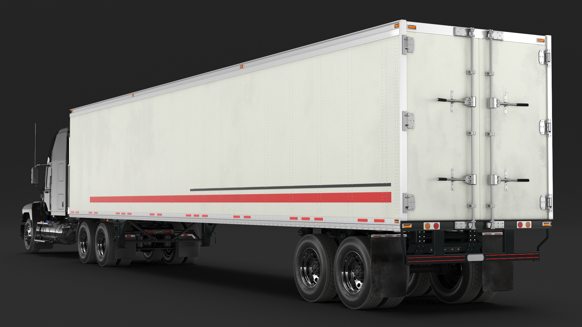 3D Pinnacle 2025 Truck and Semi Trailer