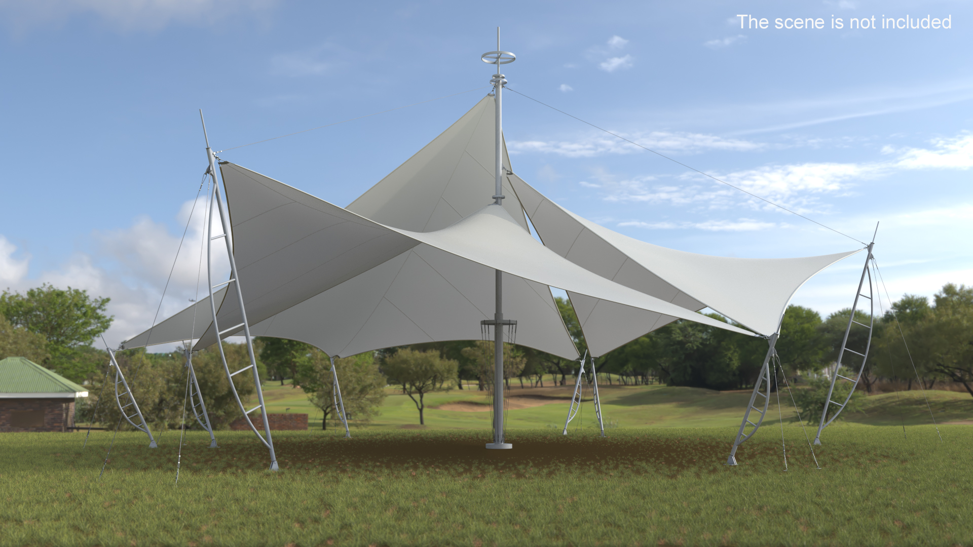 Tent Pavilions 3D model