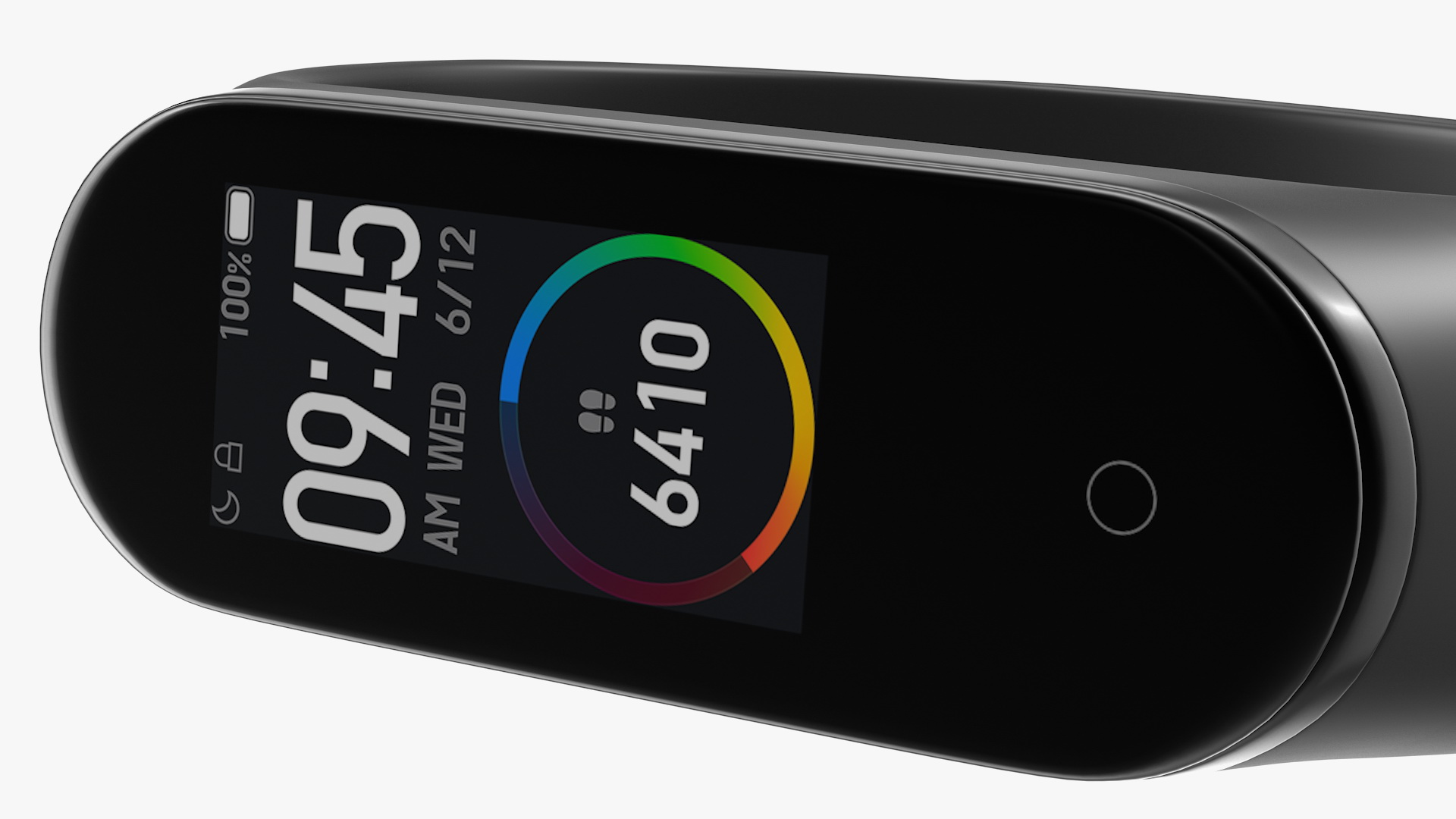 3D Xiaomi Mi Smart Band 4 Fitness Tracker model