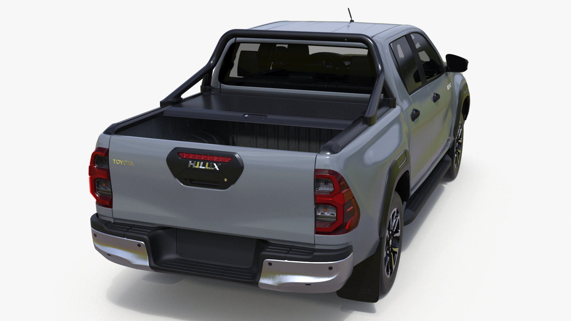 Toyota Hilux 2022 Grey 3D