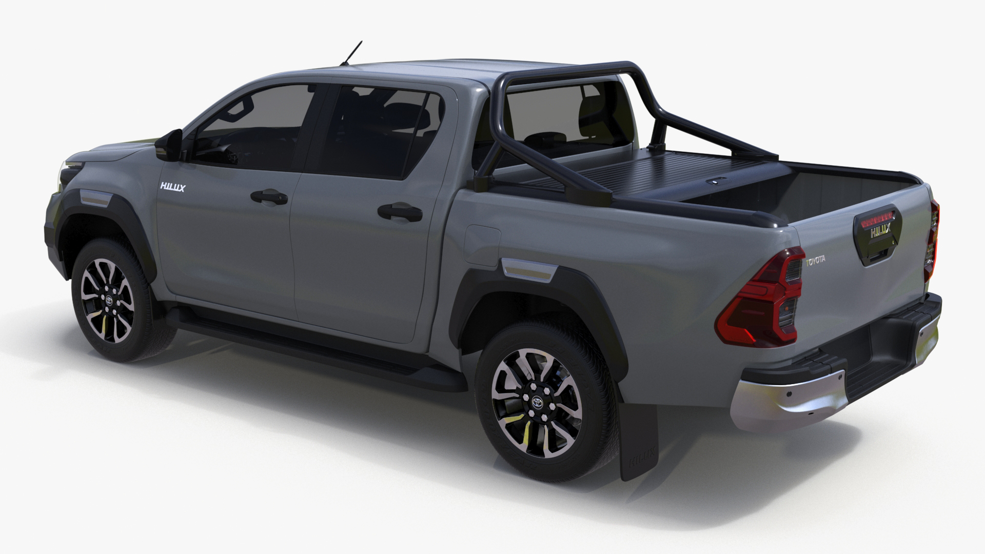 Toyota Hilux 2022 Grey 3D