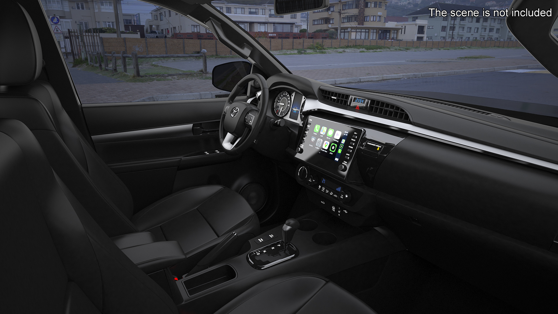 Toyota Hilux 2022 Grey 3D