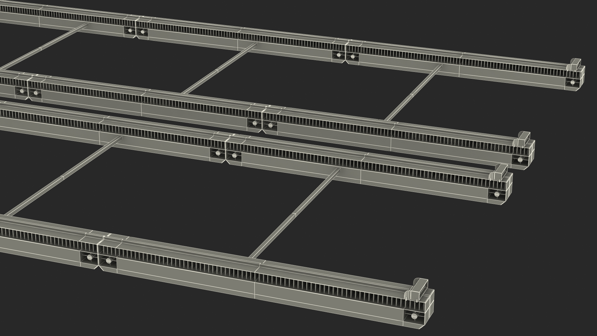 Uralmash ARKTIKA Drilling Rig 3D model