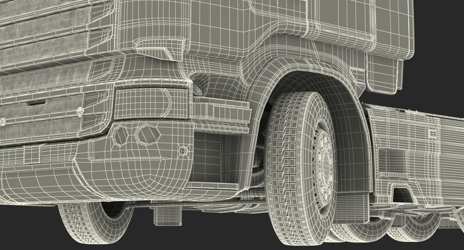 3D model Scania Streamline Truck Rigged