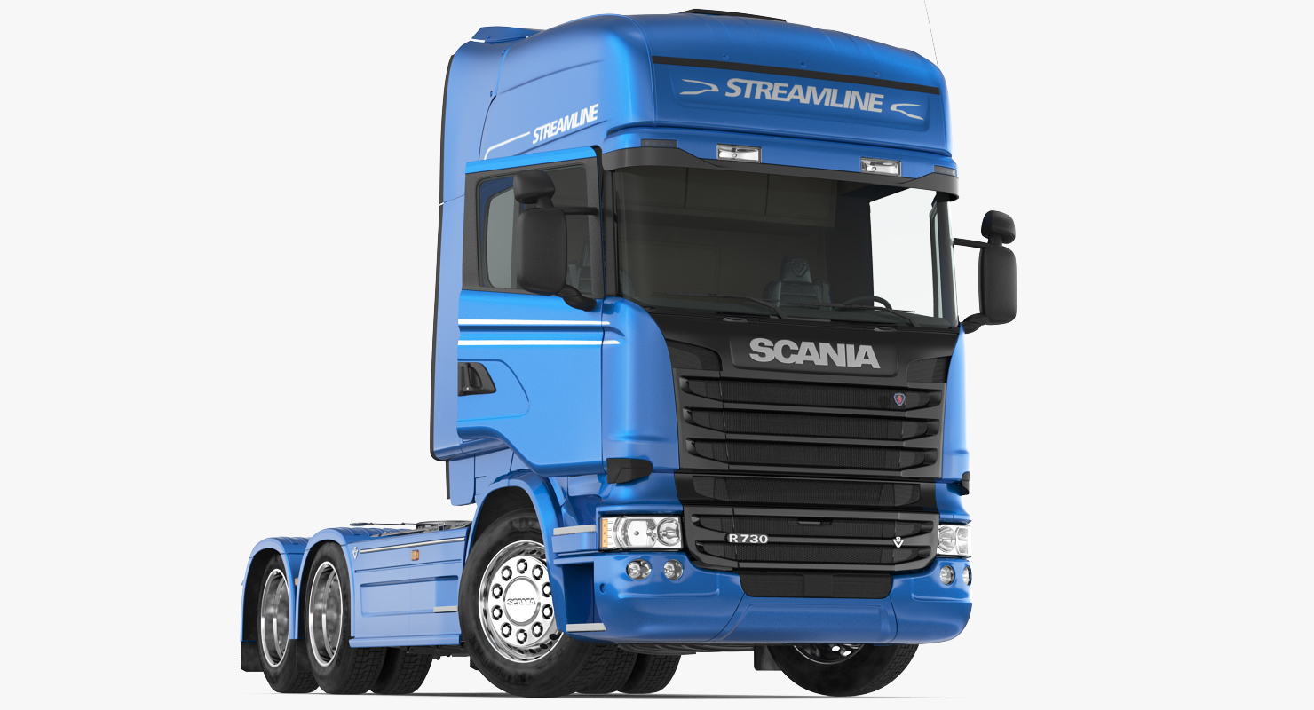 3D model Scania Streamline Truck Rigged