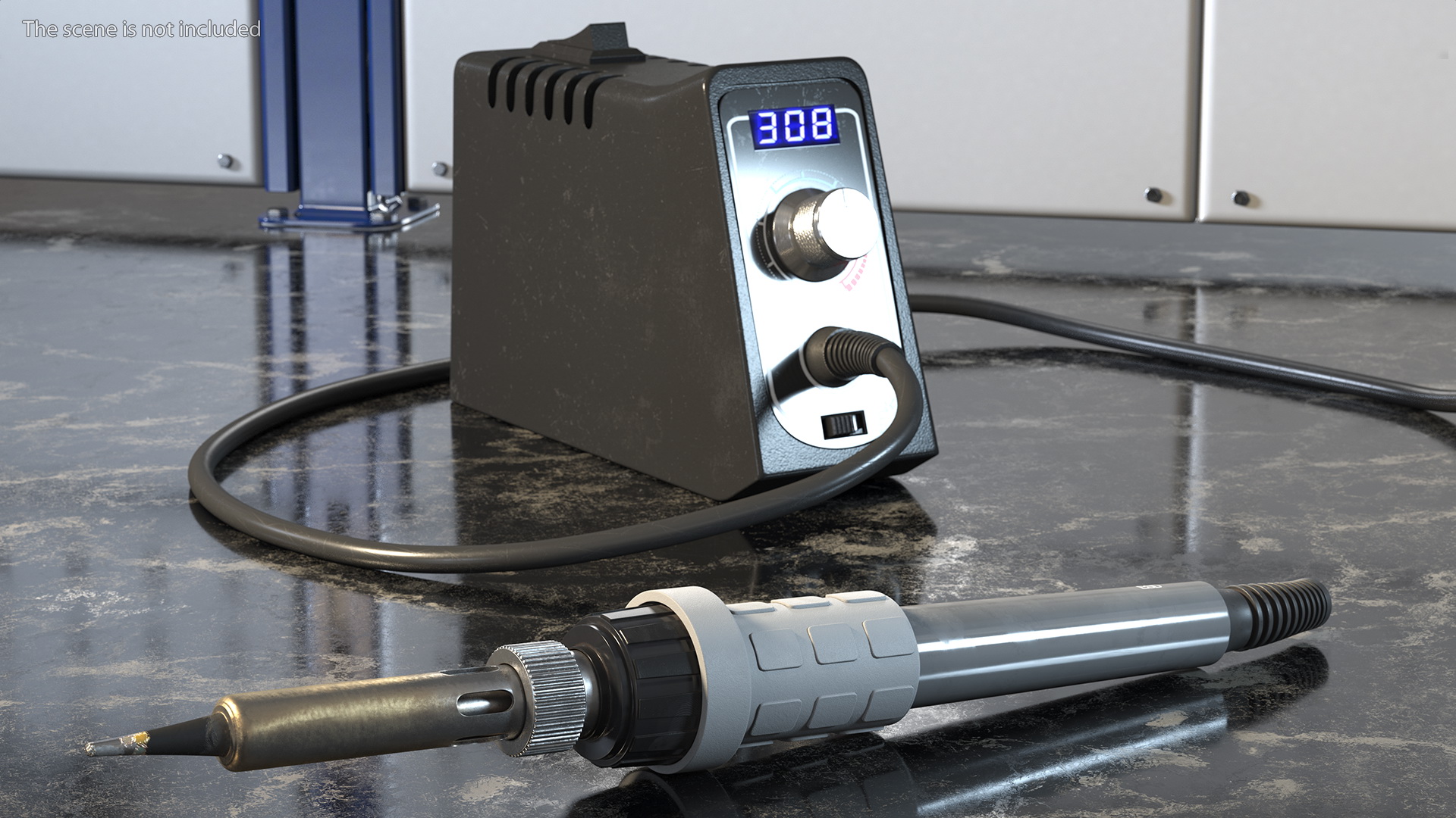 3D Esd Safe Soldering Iron model