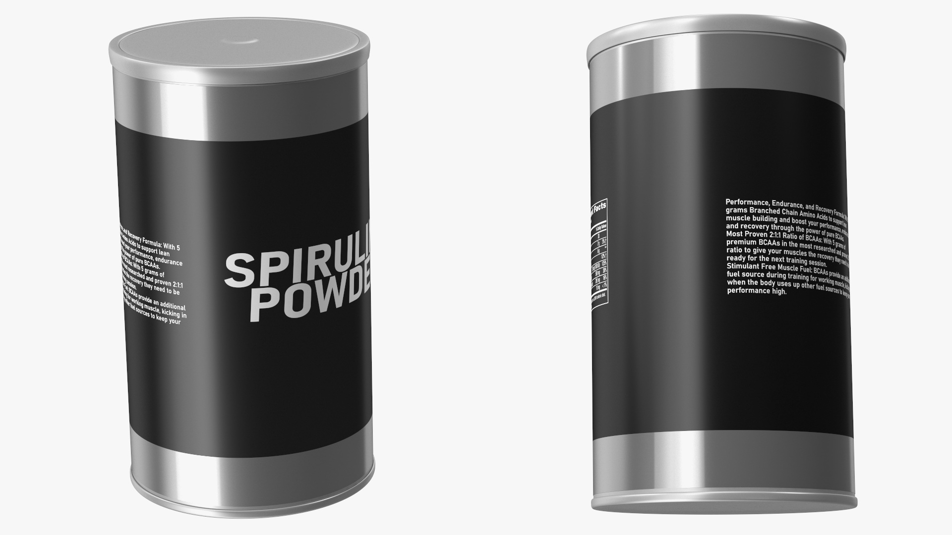 3D model Spirulina Powder Jar