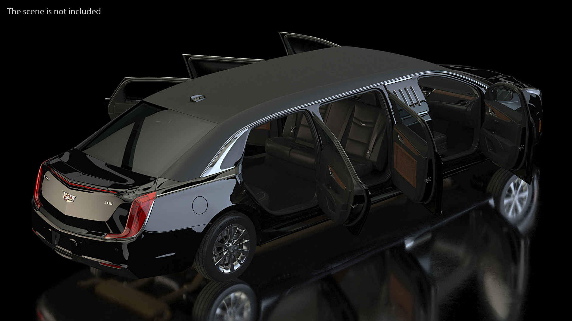 Limousine Cadillac SS 70 Stretch 3D