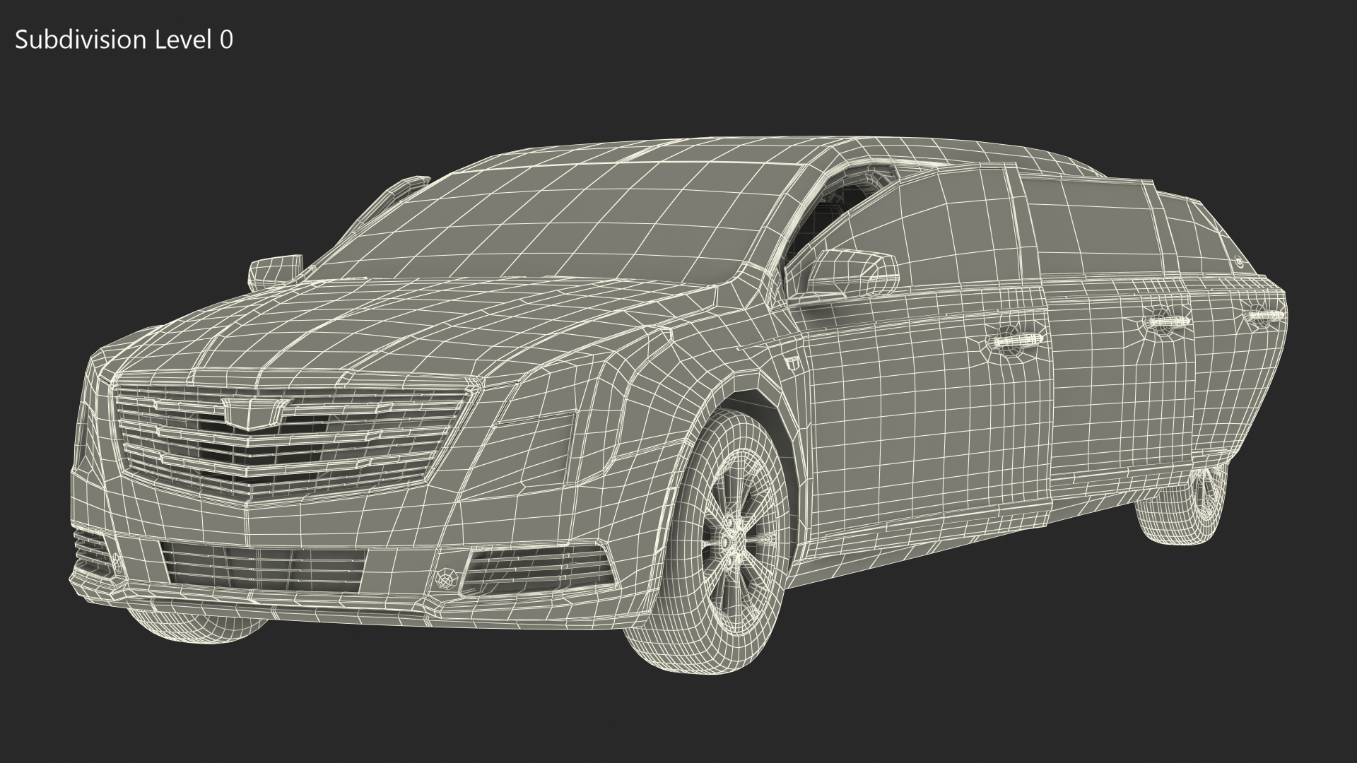 Limousine Cadillac SS 70 Stretch 3D