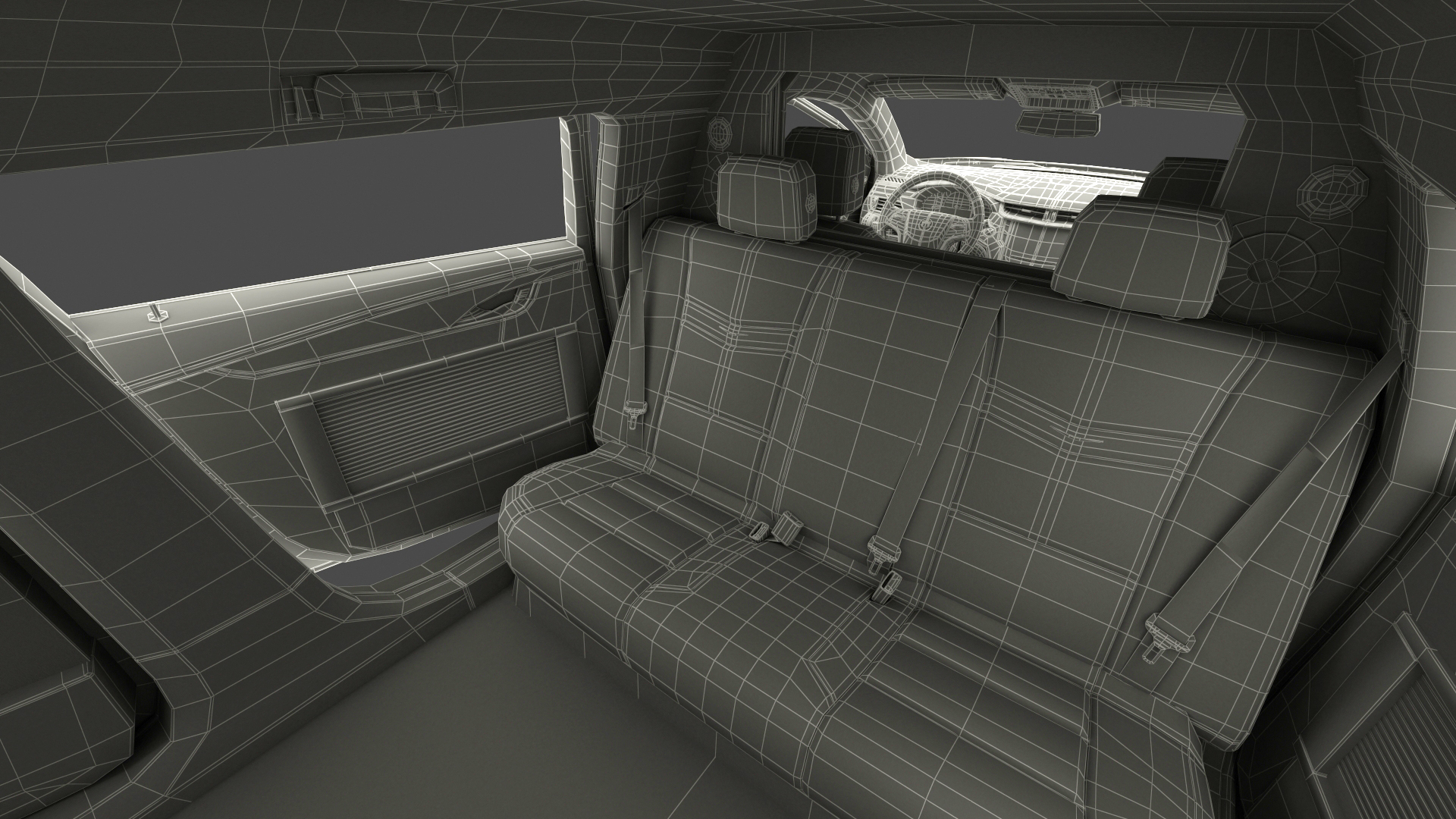 Limousine Cadillac SS 70 Stretch 3D