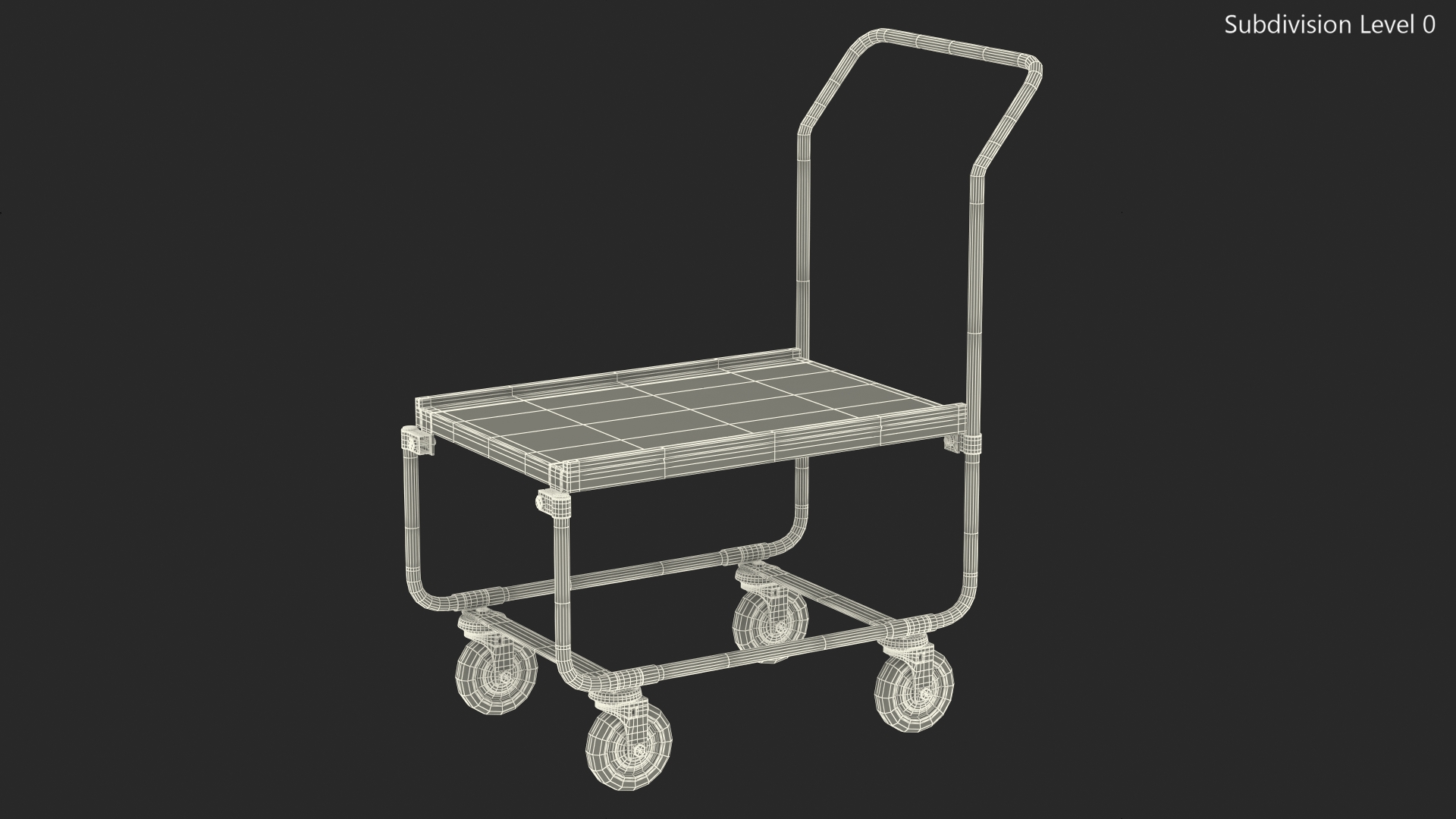 3D Trolley with High Platform