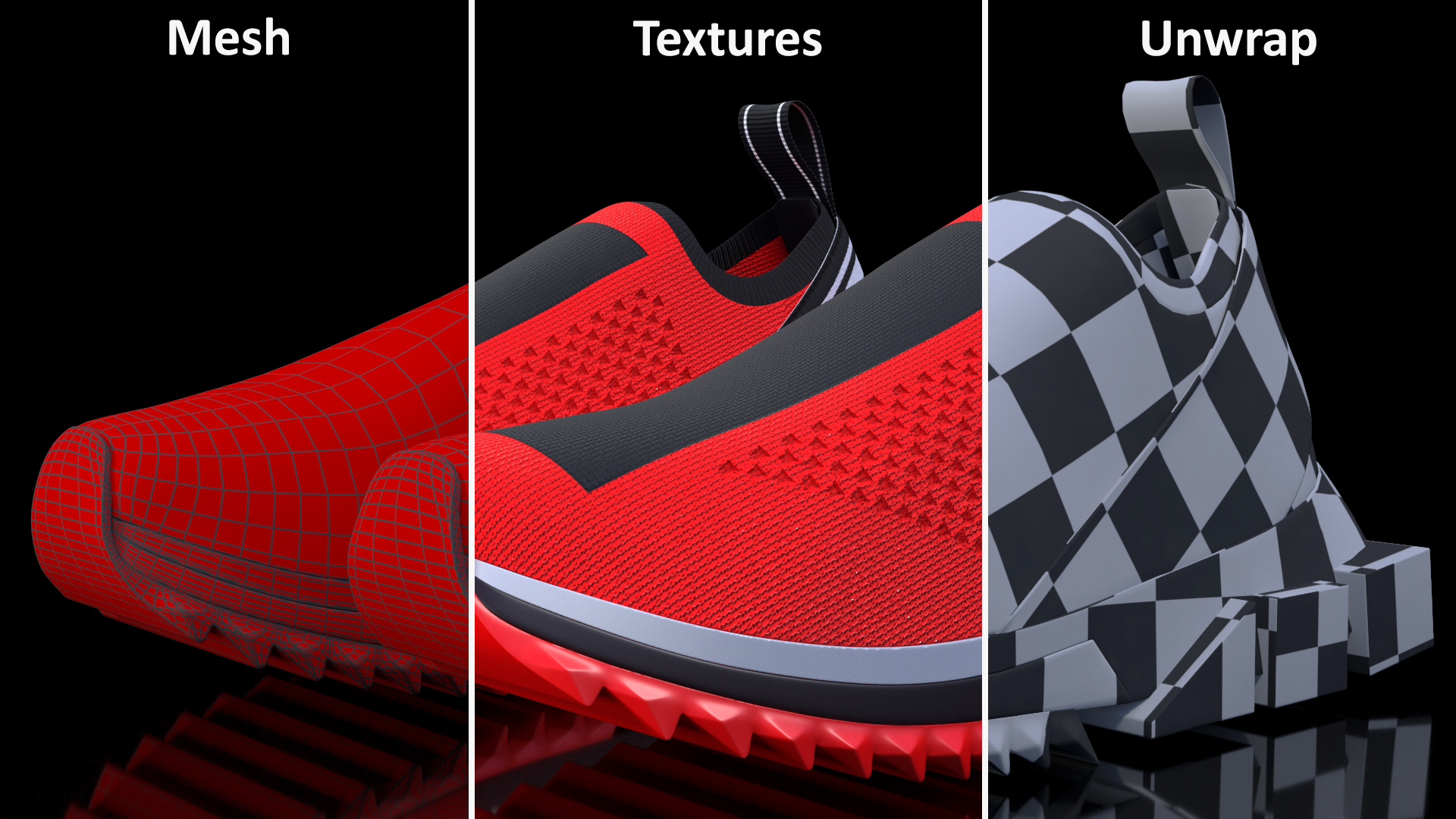 Sneakers Red 3D