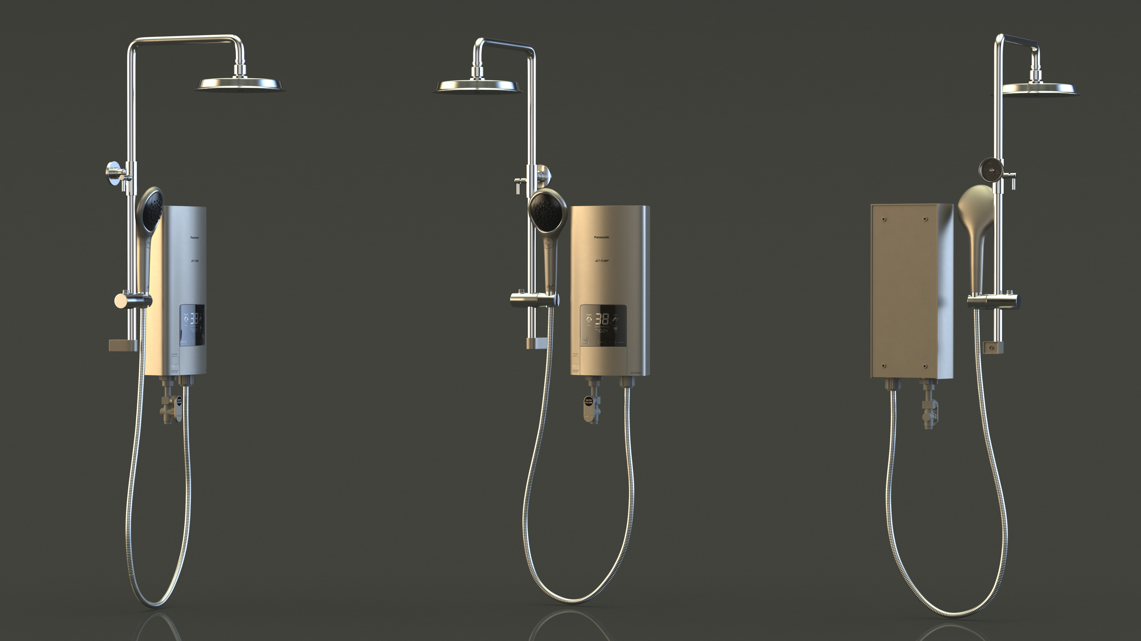 3D Panasonic Water Heater Right model