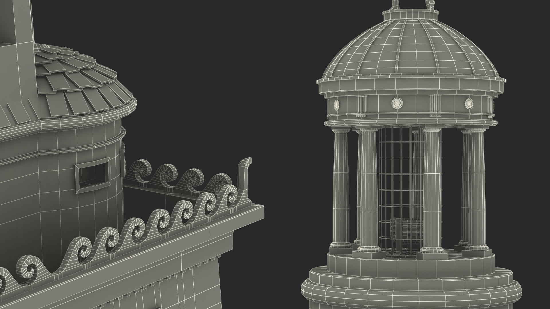 3D model Lighthouse of Alexandria Tower