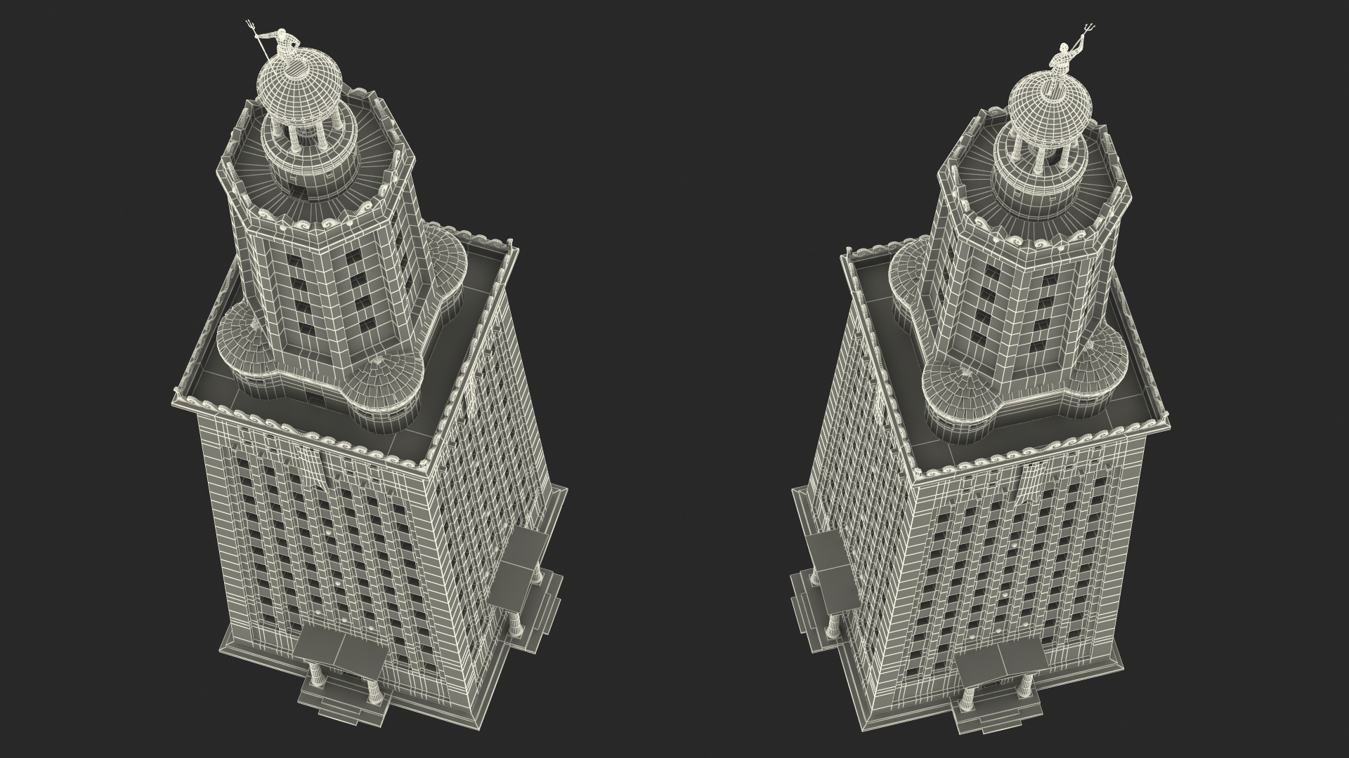 3D model Lighthouse of Alexandria Tower