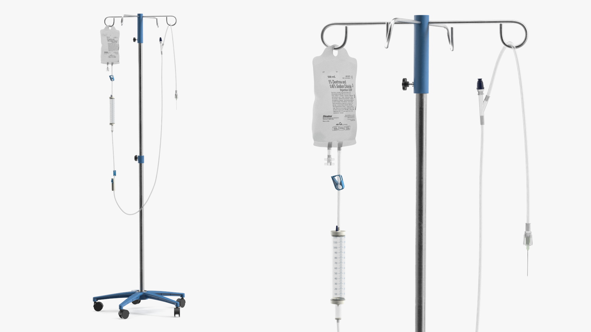 Medical Infusion Stand 3D