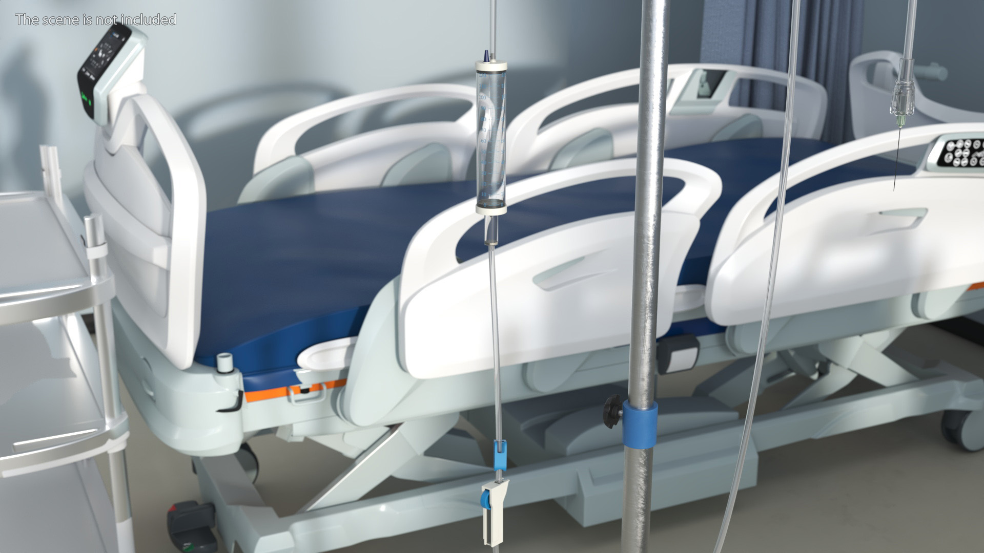 Medical Infusion Stand 3D