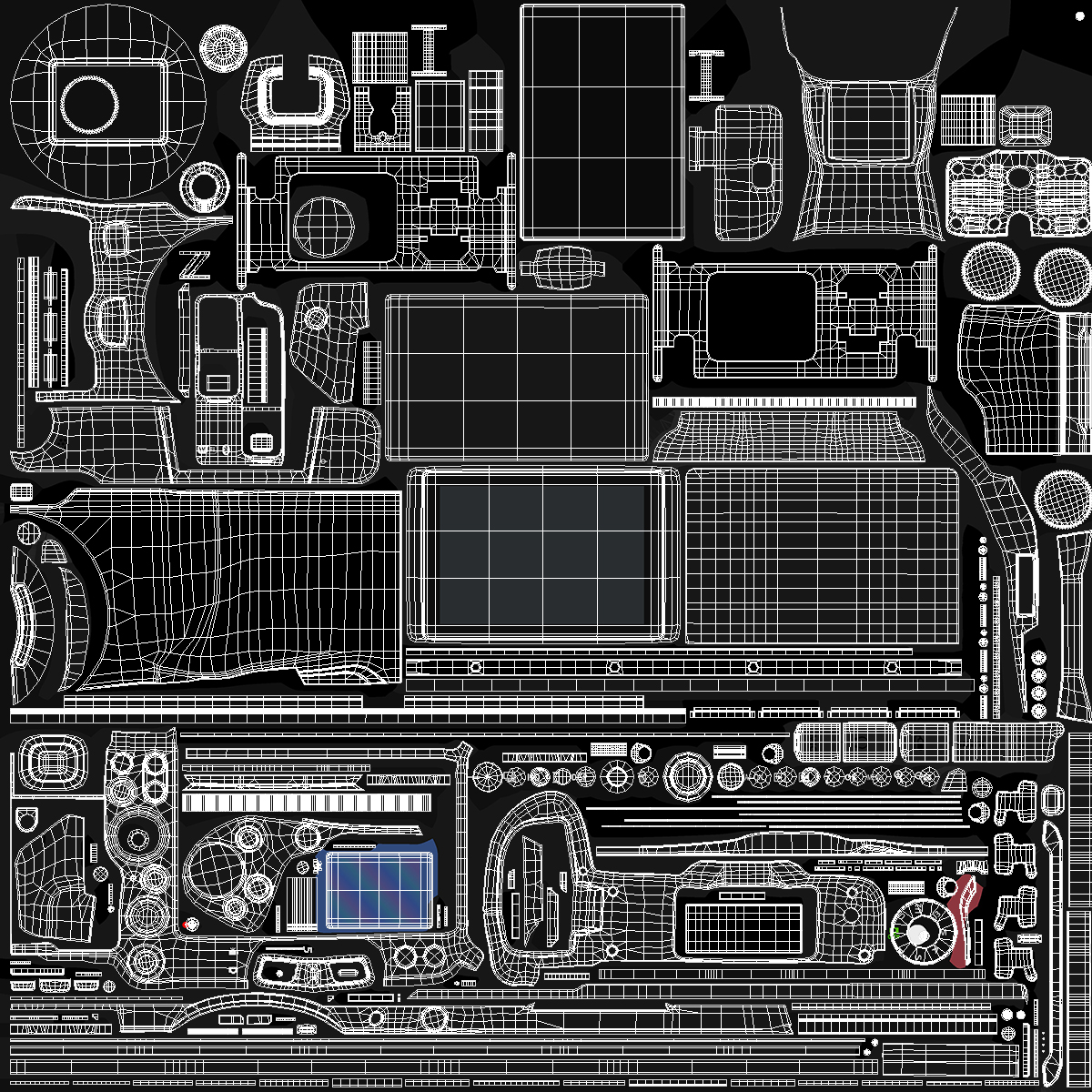 Digital Camera Body 3D model