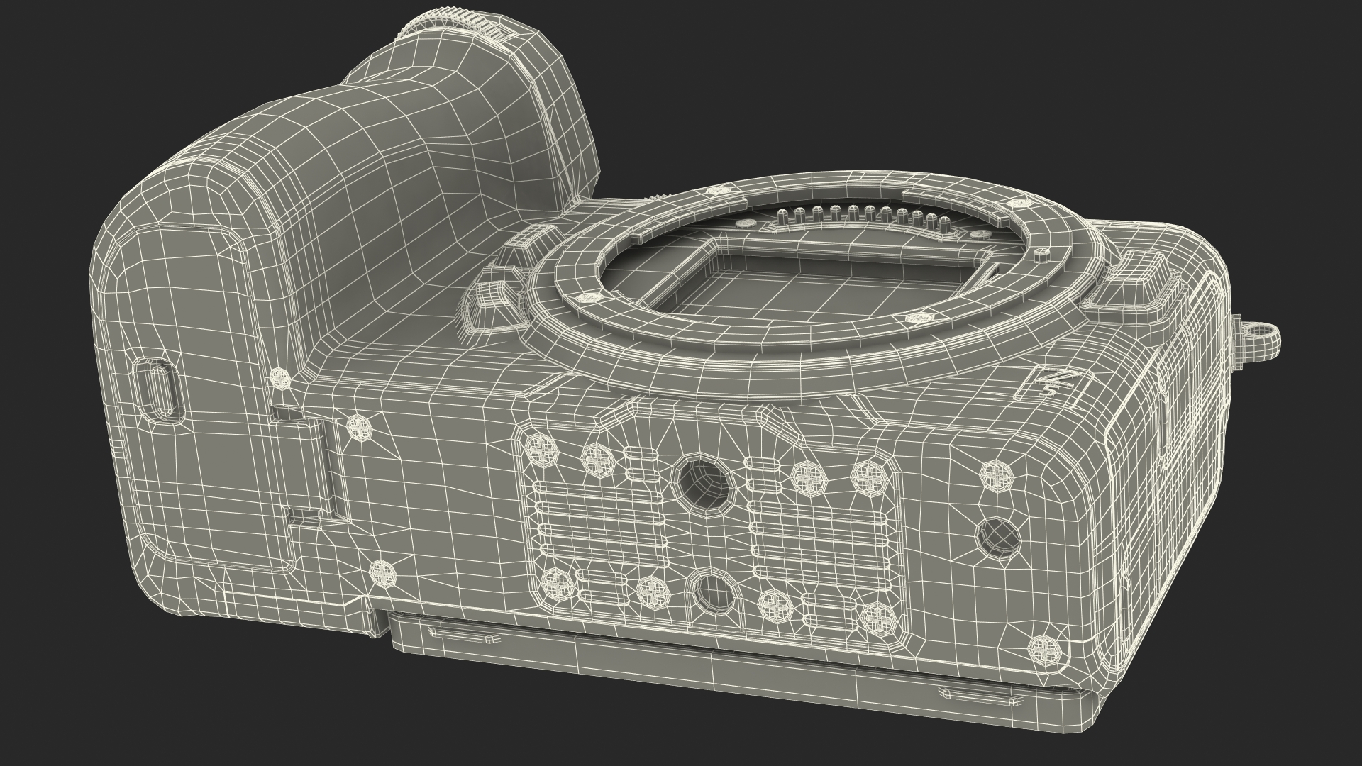 Digital Camera Body 3D model