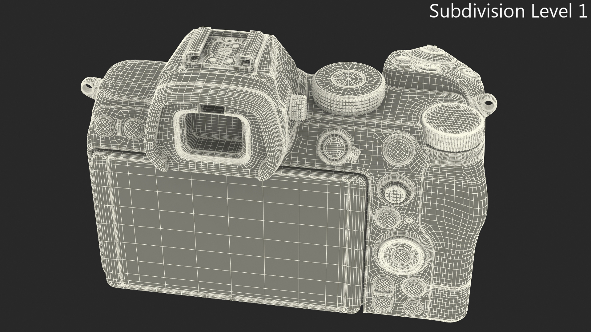 Digital Camera Body 3D model