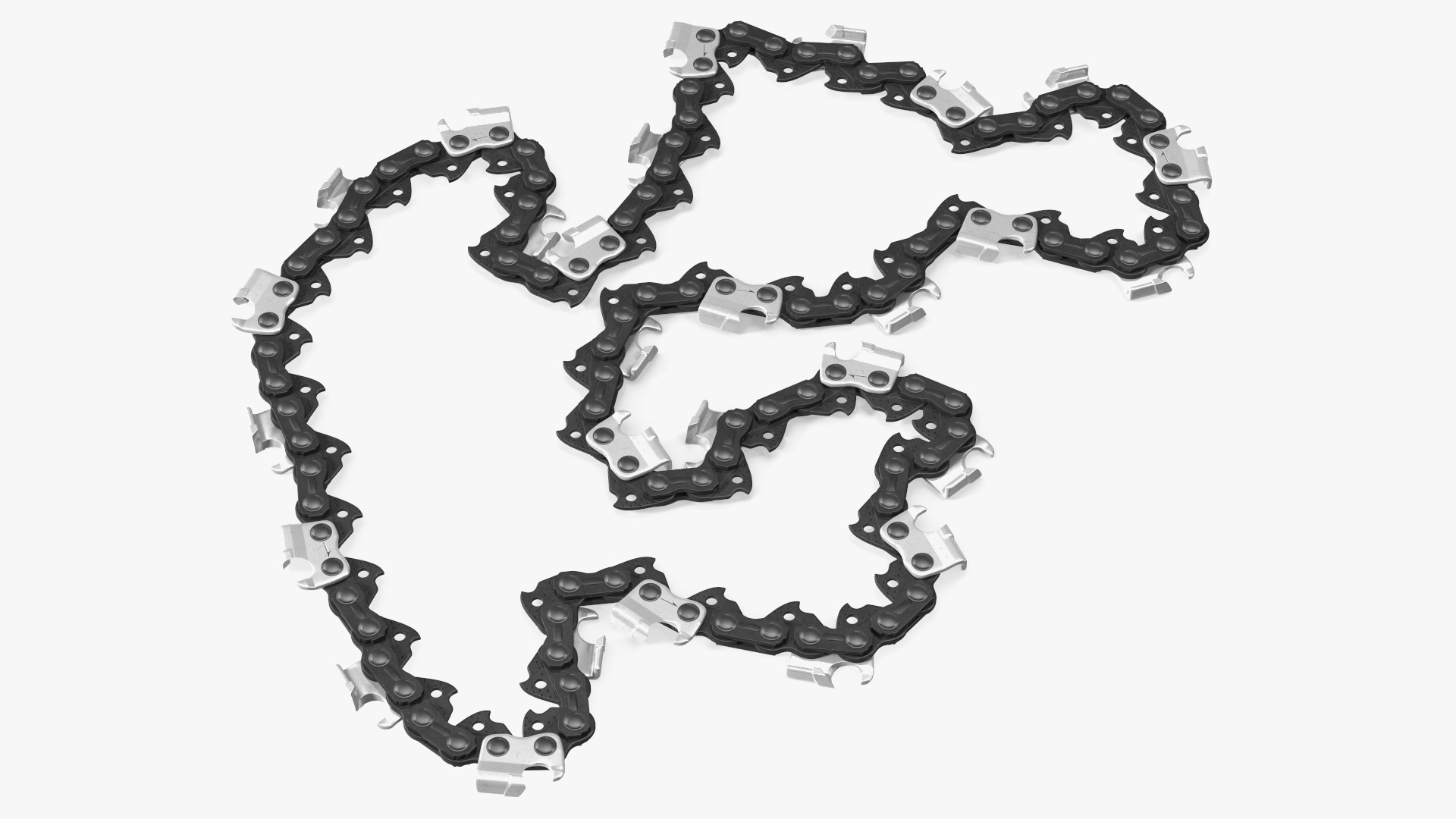 Chain for Chainsaw Black 3D model