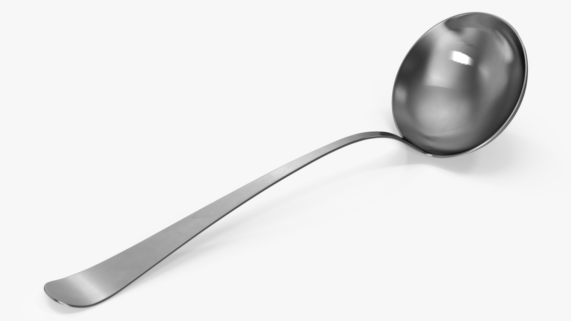 3D Kitchen Soup Ladle model