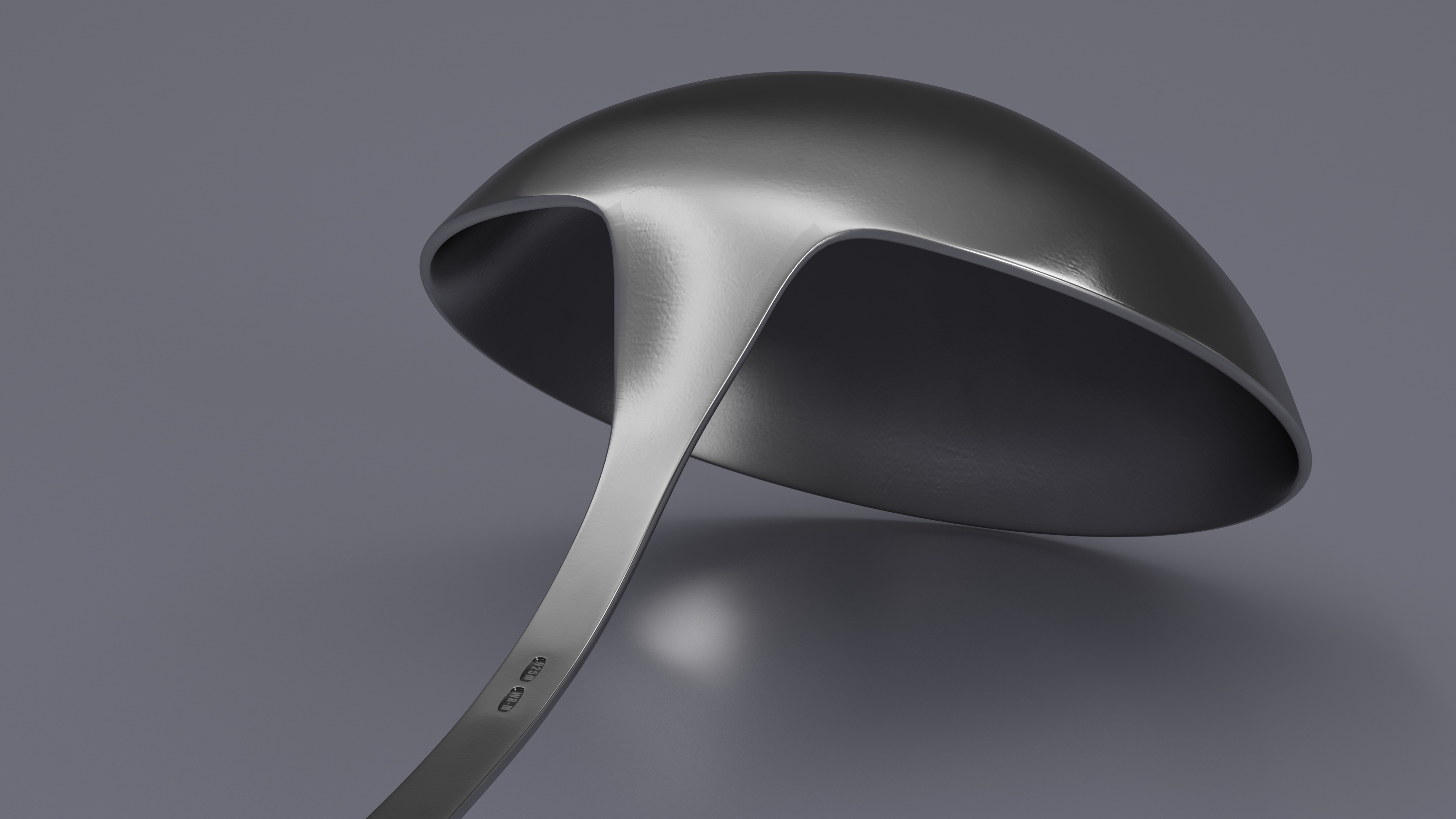 3D Kitchen Soup Ladle model