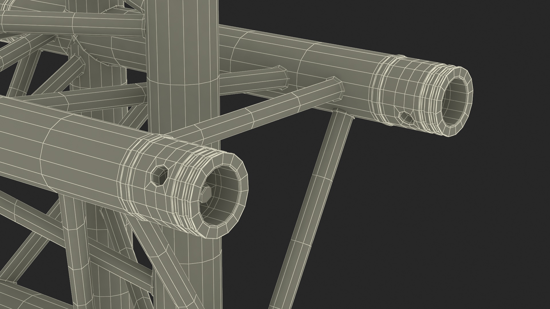 3D Architecture Truss Modular