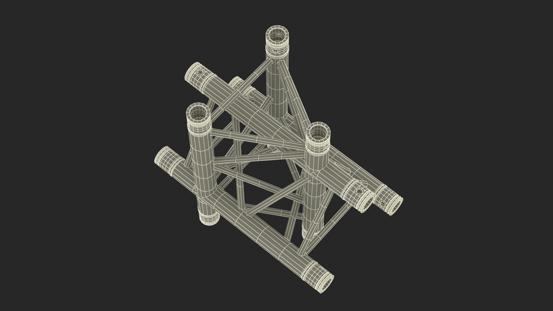 3D Architecture Truss Modular