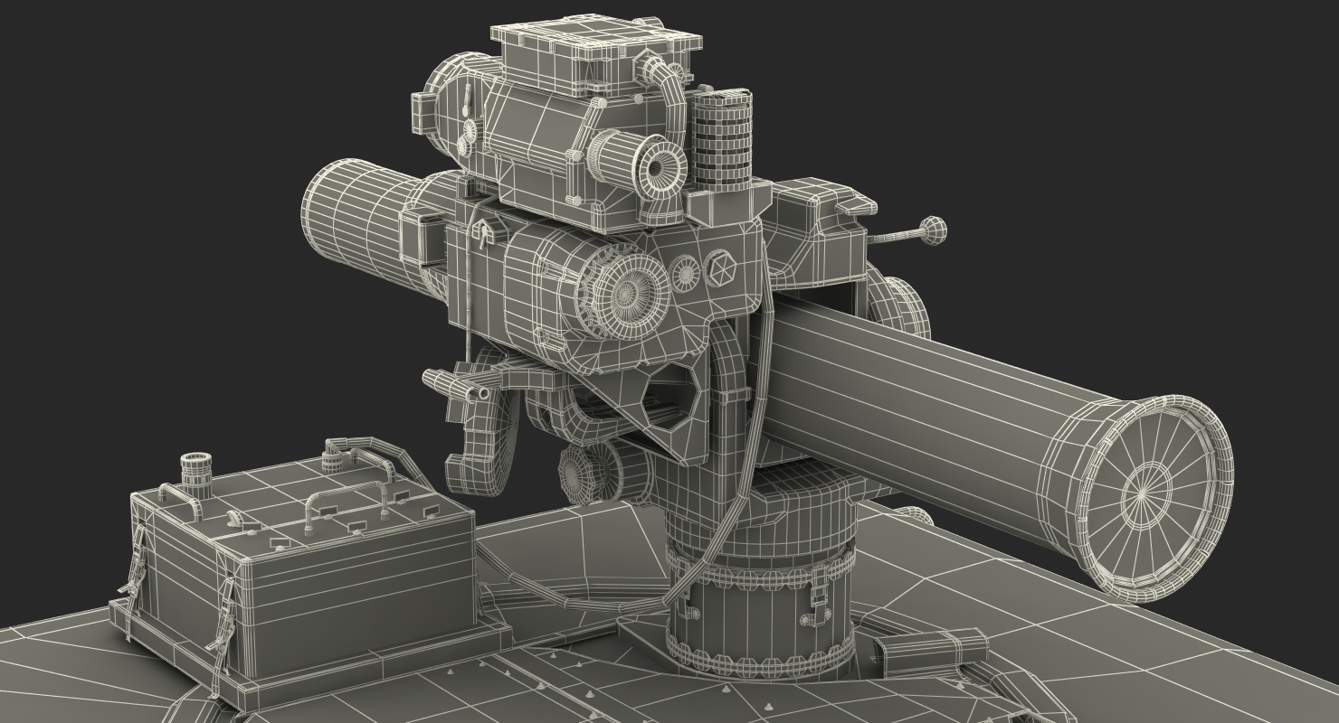 HMMWV TOW Missile Carrier M966 Camo Rigged 3D