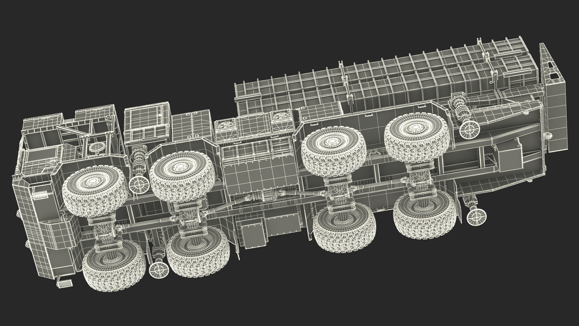 3D Iran Air Defence Bavar 373 Rigged model