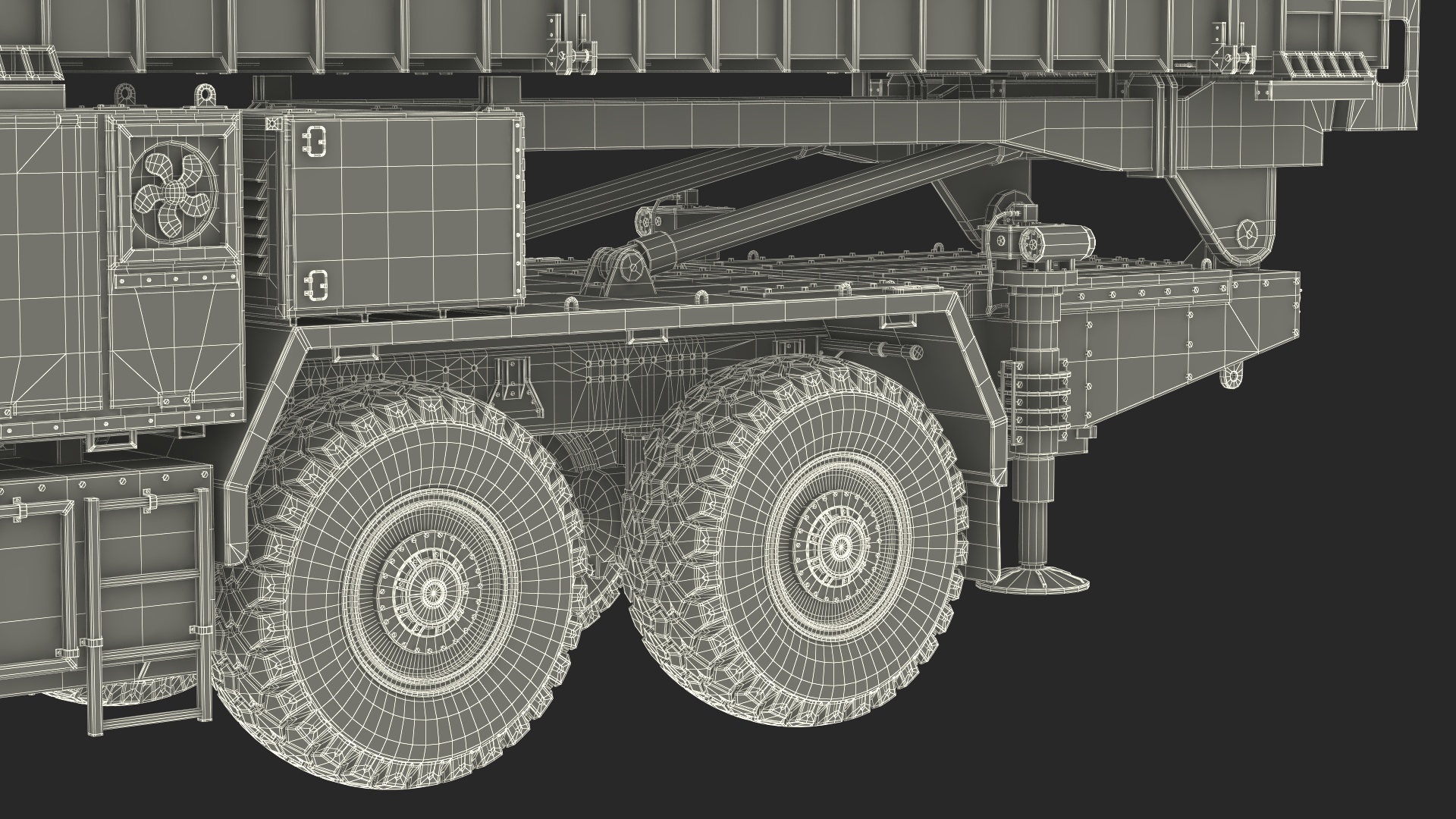 3D Iran Air Defence Bavar 373 Rigged model