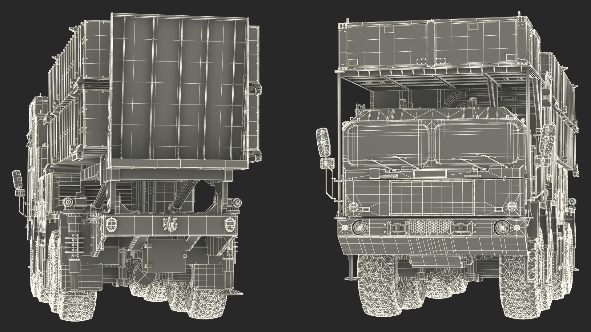 3D Iran Air Defence Bavar 373 Rigged model