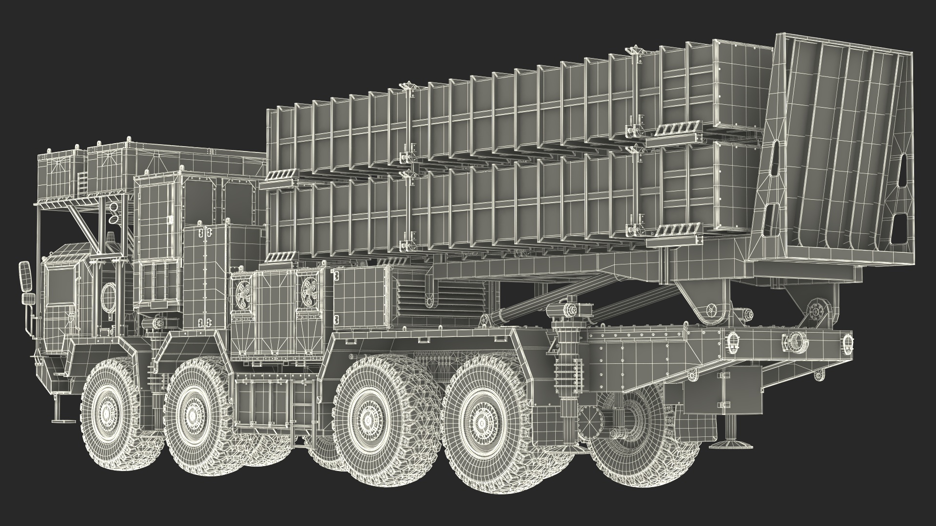 3D Iran Air Defence Bavar 373 Rigged model