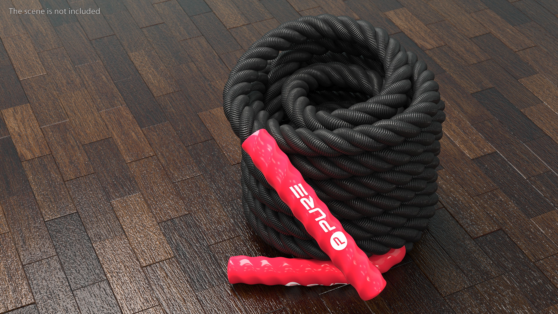 3D Pure2Improve Battle Rope Folded