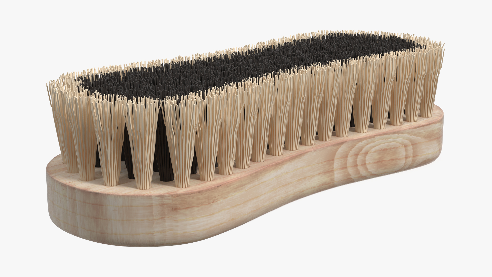 3D model Cleaning Brush Light Wood