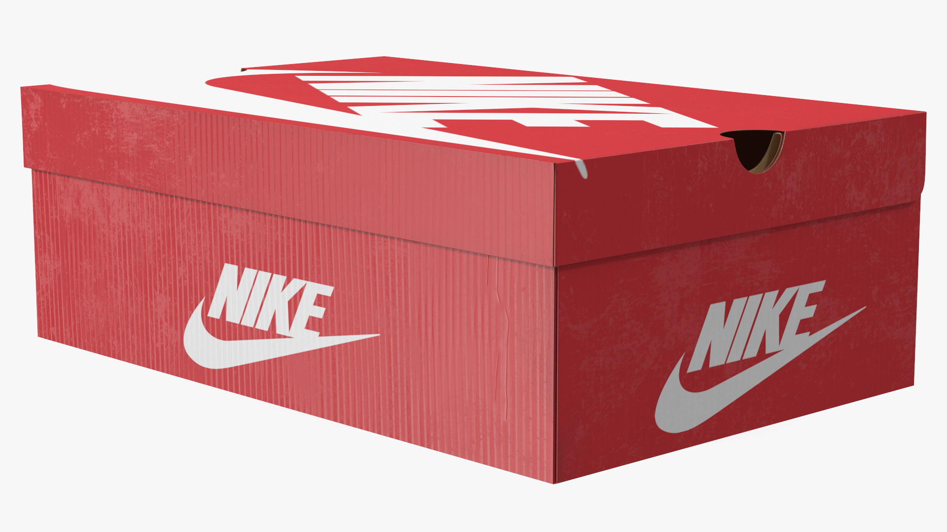 Nike Carton Shoe Box Closed 3D