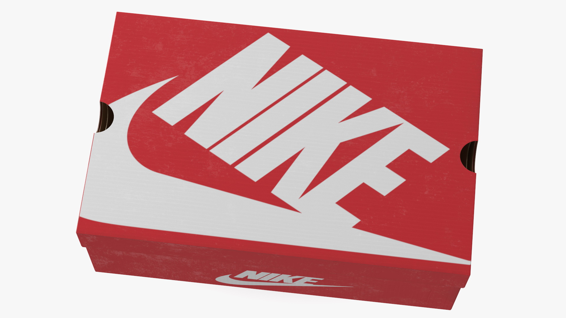 Nike Carton Shoe Box Closed 3D