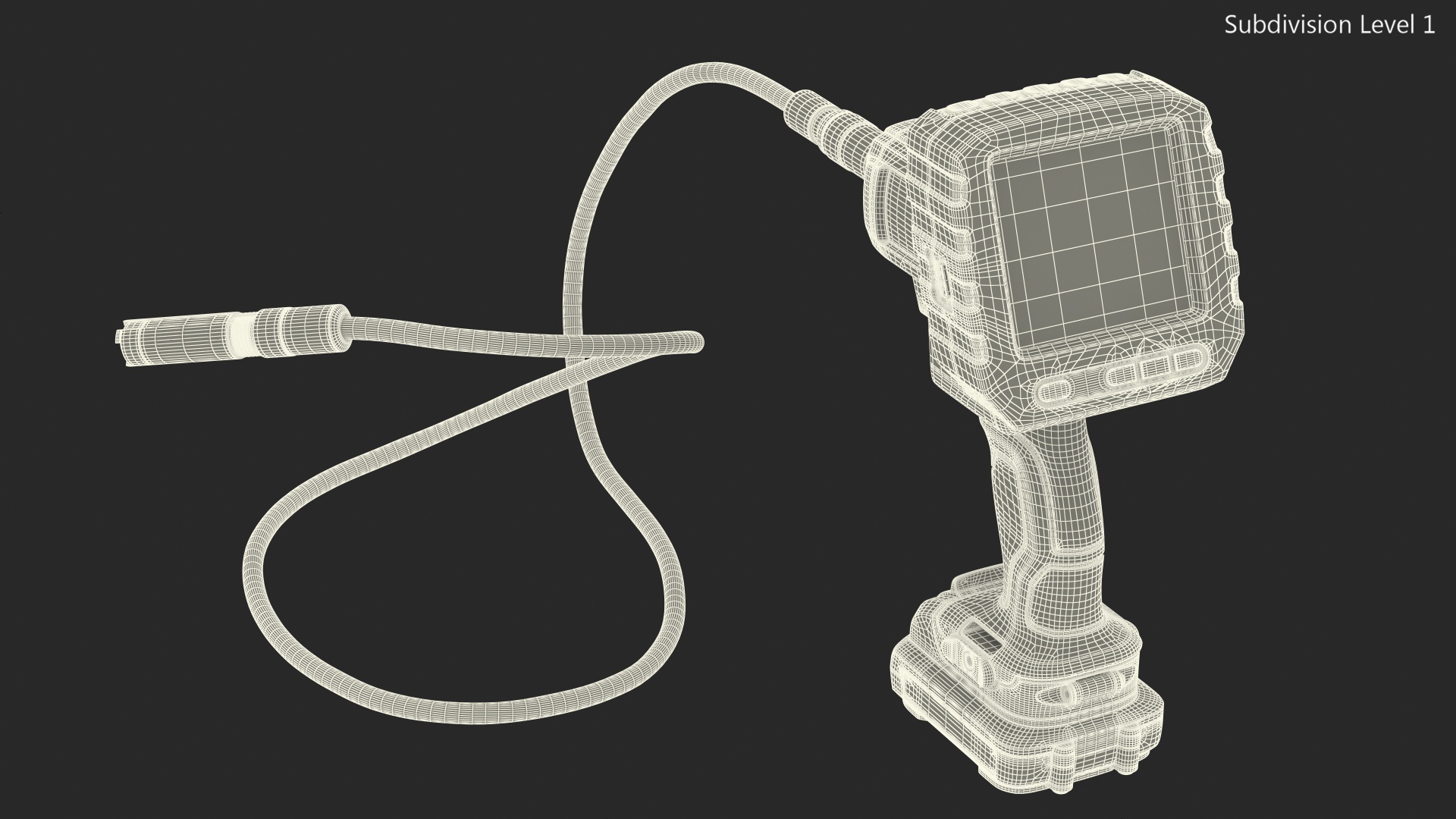 Inspection Camera Generic Rigged 3D