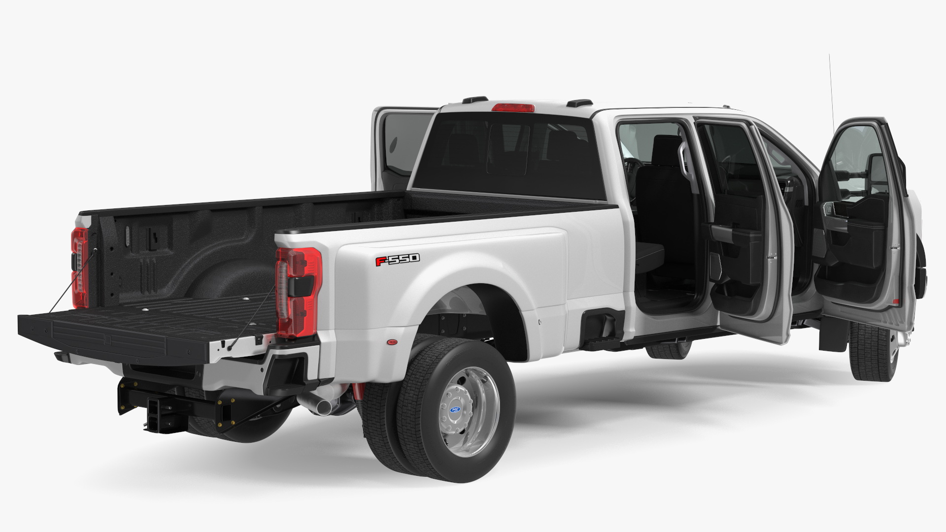 3D Ford Super Duty F-550 Lariat 2023 Truck Rigged